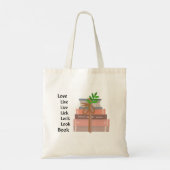 Boodschappentas - Cadeaautip voor Boekenwurm Tote Bag (Achterkant)