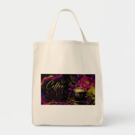 Boodschappentas Coffee With Kaitlyn Tote Bag