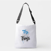 boodschappentas crossbody tas (Voorkant)