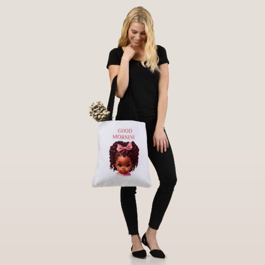 Boodschappentas Goedemorgen Tote Bag (Op model)
