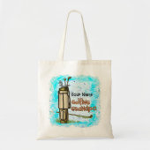 Boodschappentas Golfende Opa Tote Bag (Voorkant)