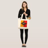 Boodschappentas Grote Tote Bag (Voorkant (model))