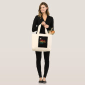 Boodschappentas Grote Tote Bag (Voorkant (model))