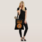 Boodschappentas Ik hou van mijn hond Tote Bag (Op model)