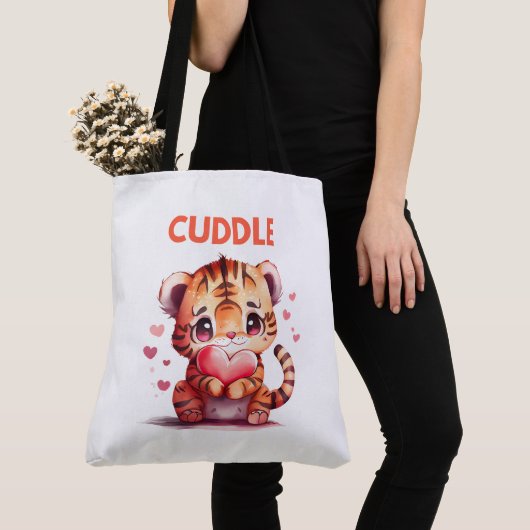 Boodschappentas knuffel tote bag (Dichtbij)