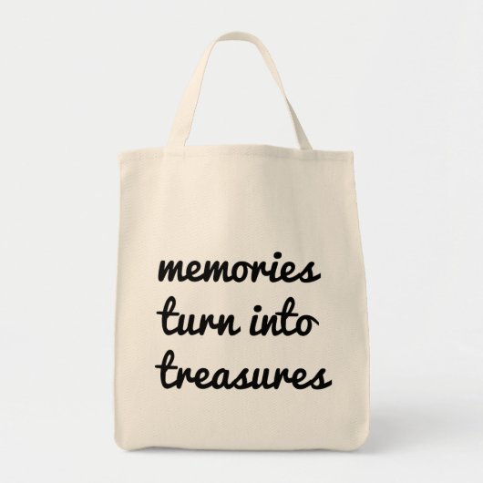 Boodschappentas 'Memories' Tote Bag (Voorkant)