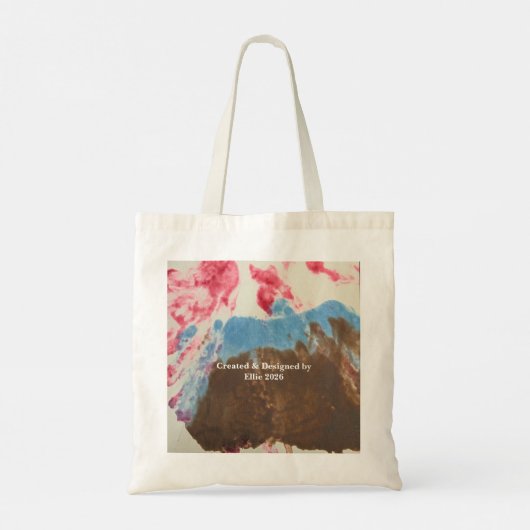 Boodschappentas Tote Bag (Achterkant)