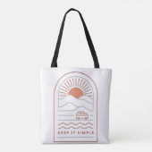 Boodschappentas Tote Bag (Achterkant)
