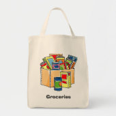 boodschappentas tote bag (Voorkant)