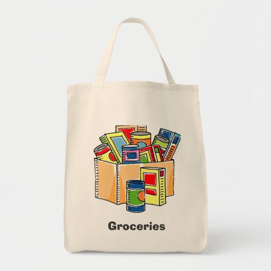 boodschappentas tote bag (Voorkant)