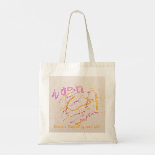 Boodschappentas Tote Bag (Achterkant)