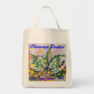 Boodschappentas van verenigde vogels groen tote bag