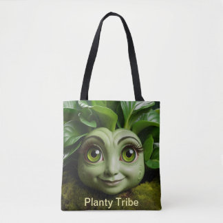 Boodschappentas voor plantenliefhebbers tote bag