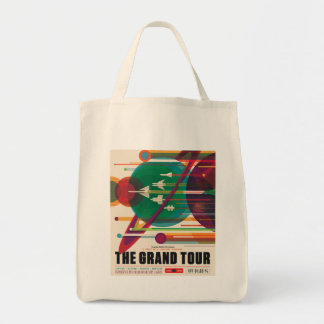 Boodschappenttas voor Grand Tour-ruimtereizen kuns Tote Bag