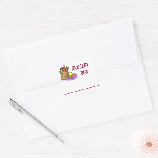 Boodschappenwinkel Planner Sticker (Envelop)