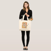 Boodschappenwinkel Slot Machine Grote Tote Bag (Voorkant (model))