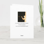 Boodschapper Engel Kaart (Achterkant)