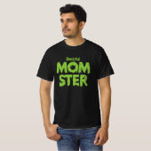 Booful Momster mama Funny Halloween Puns T-shirt (Voorkant volledig)