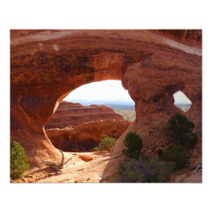 Boog Ar I in Arches National Park Foto Afdruk