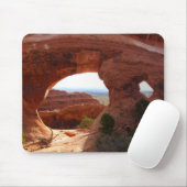 Boog Ar I in Arches National Park Muismat (Met muis)