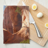Boog Ar I in Arches National Park Theedoek (Quarter Fold)