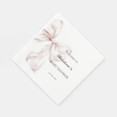 Boog baby shower servetten (Hoek)