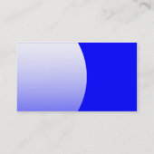 Boog - blauw visitekaartje (Achterkant)