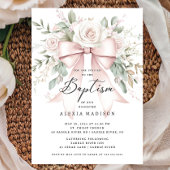 Boog & Bloesem Doop Uitnodiging