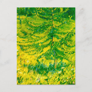 Boog bomen schilderij door Franz Marc Briefkaart