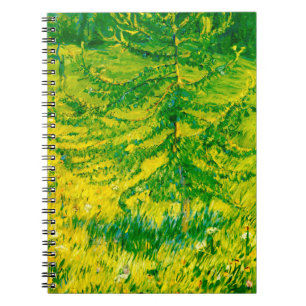 Boog bomen schilderij door Franz Marc Notitieboek