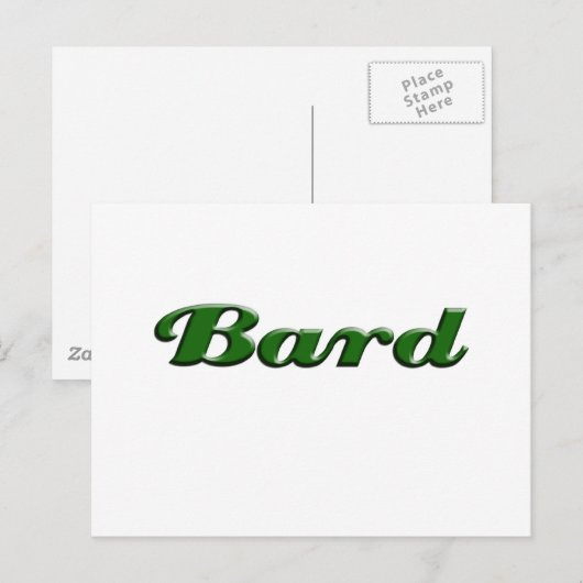 boog briefkaart (Voorkant / Achterkant)