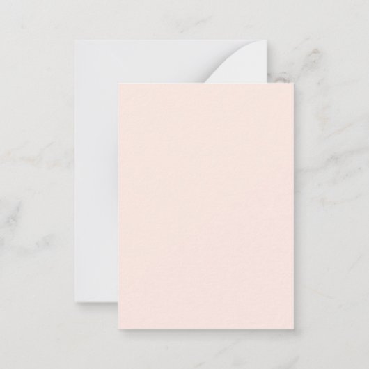 Boog bruiloft reactie RSVP beige taupe Notitiekaartje (Achterkant)