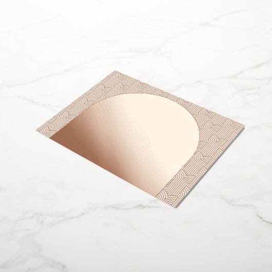 Boog Bruiloft RSVP Kaart (Gedraaid)