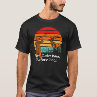 Boog Code Jacht Vrienden Jager Buddy Regels 1 T-shirt