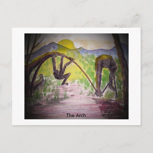 Boog, de Arch Briefkaart (Voorkant)