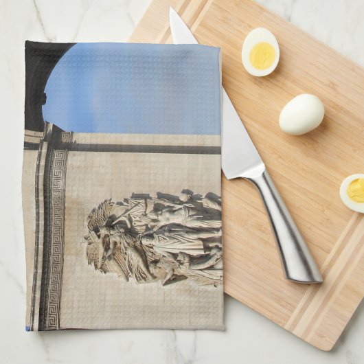 boog de triumph theedoek (Quarter Fold)