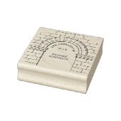  boog Elegant Custom uit het bibliotheekboek Rubberstempel (Stempel)