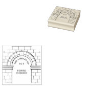  boog Elegant Custom uit het bibliotheekboek Rubberstempel (Gestempeld)