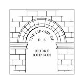  boog Elegant Custom uit het bibliotheekboek Rubberstempel (Afrduk)