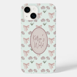 Boog en Roos Coquette Case-Mate iPhone 14 Hoesje