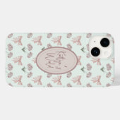 Boog en Roos Coquette Case-Mate iPhone Case (Achterkant (horizontaal))