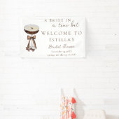 Boog Espresso Martini Bruidsfeest Welkomstbord Spandoek (Insitu)