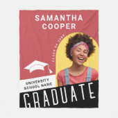 Boog Foto Afstuderen Fleece Deken (Voorkant)