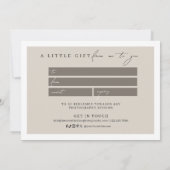 Boog Foto Collage Fotografie Cadeaubon (Achterkant)