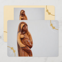 Boog geboorteaankondiging met relevante details kaart