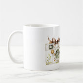 Boog Gele Bloemen Camera Koffiemok (Links)