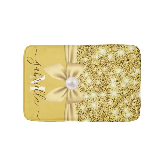 Boog Glitter en Parel Badmat (Voorkant)