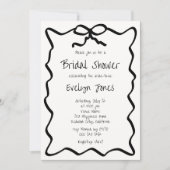 Boog Handgeschreven Vrijgezellenfeest Kaart (Voorkant)