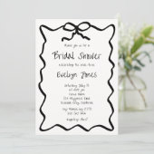 Boog Handgeschreven Vrijgezellenfeest Kaart (Staand voorkant)