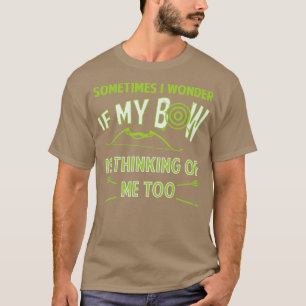 Boog jaagpijl en Archery Quote Design Archery T-shirt